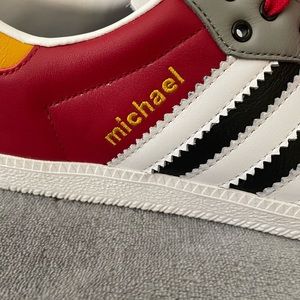 Any Michael’s out there? Like new, custom pair of Adidas men’s sneakers!